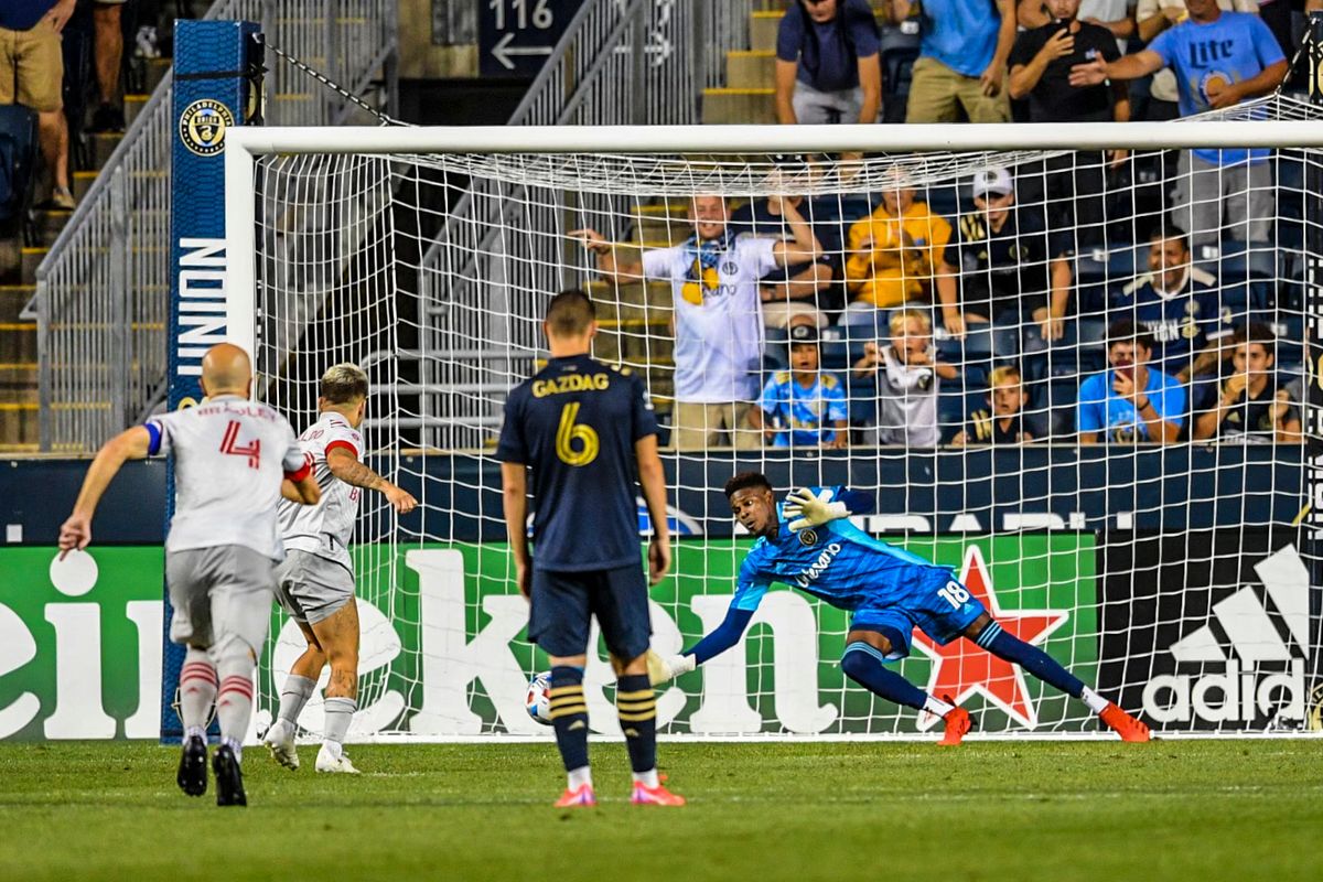 TFC suffers 1st setback under Perez in road loss to Philly