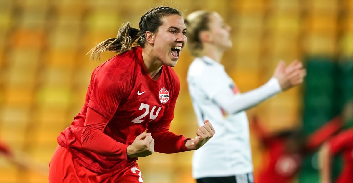 Gilles' goal lifts Canada to win vs. Germany at Arnold Clark Cup