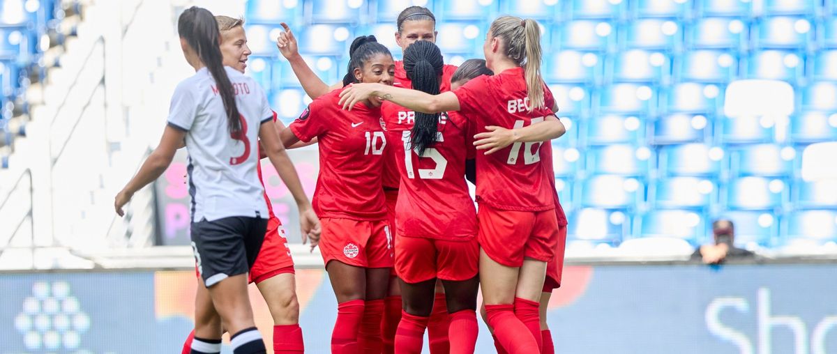 Canada tops Group B at Concacaf W Championship