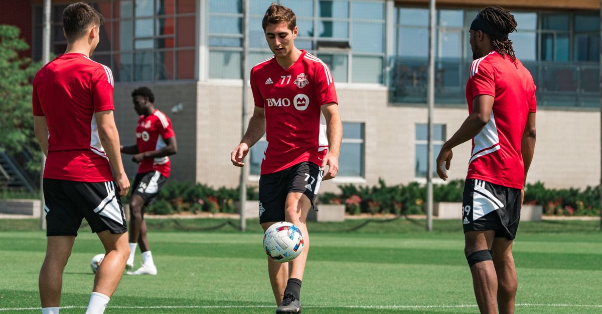 Jordan Perruzza gets 'best of both worlds' with Toronto FC and TFC 2