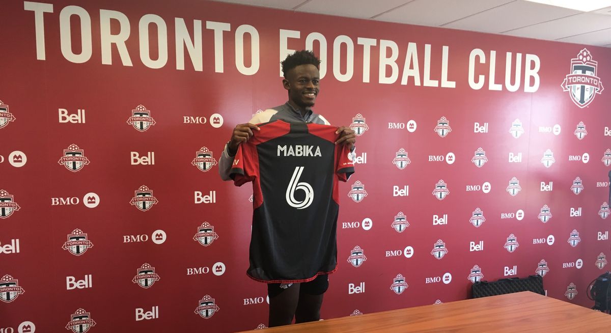 Newcomer Aimé Mabika brings more than his size to Toronto FC