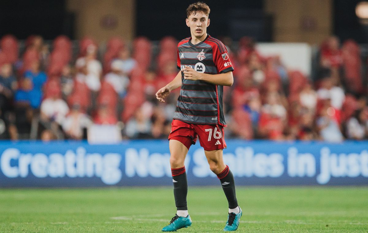 Lazar Stefanovic: From writing a math exam to making his MLS debut with TFC