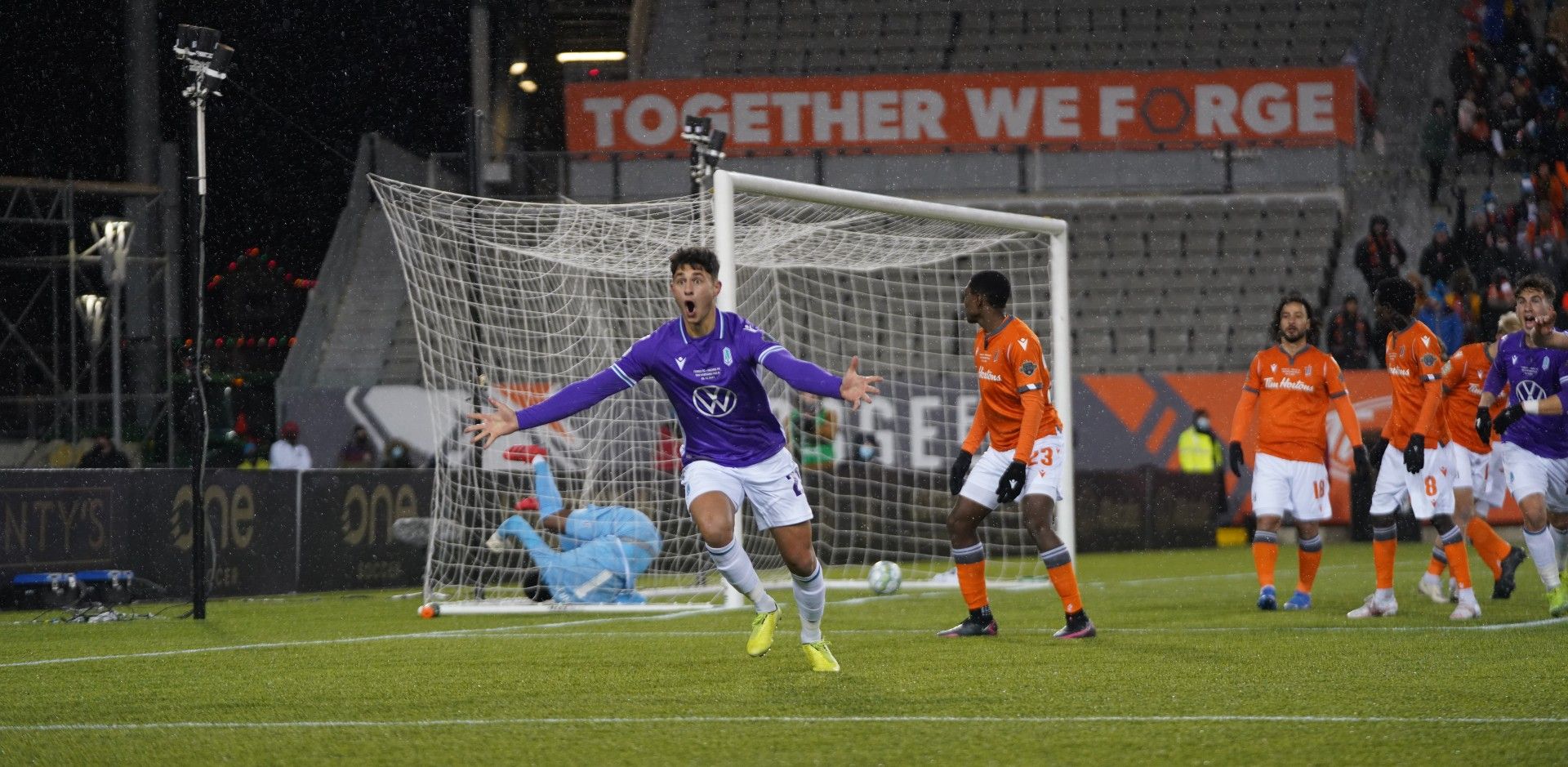 Pacific FC blanks Forge FC to be crowned CPL champions