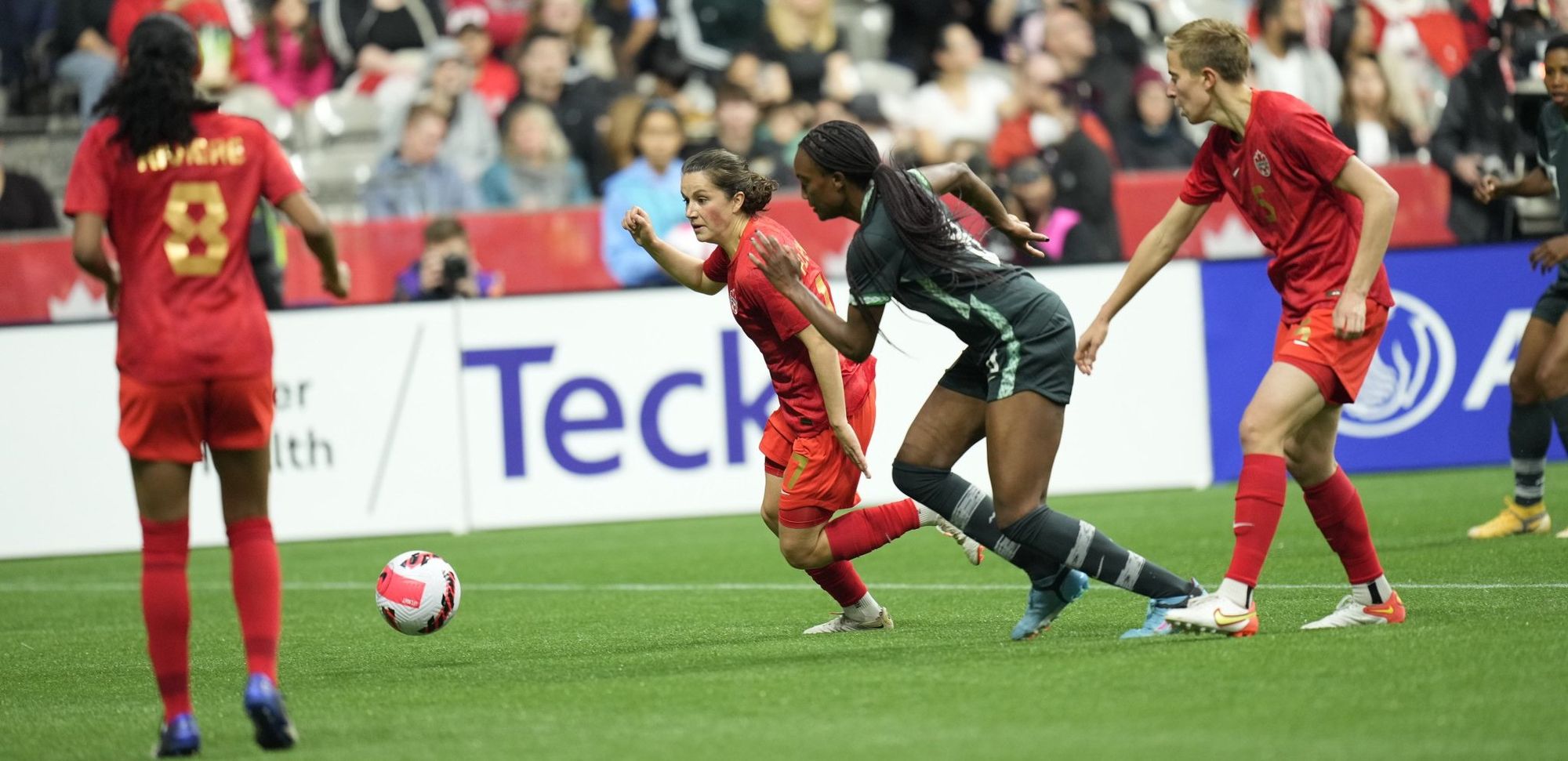 Canada blanks Nigeria in Vancouver as Celebration Tour rolls on